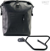 Unit Garage Khali side pannier in TPU + Left Subframe Guzzi V9 Bobber | UG001-2250SX