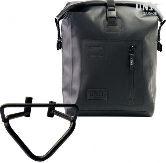 Unit Garage Khali side pannier in TPU + Right Subframe husqvarna 200 (2020 until now) | UG001-3003DX