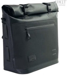 Unit Garage Khali side pannier in TPU 35L - 45L + Aluminum plate exhaust side mountable on Atlas or similar frame | UG002-AL0E-atlas-or-similar-frame