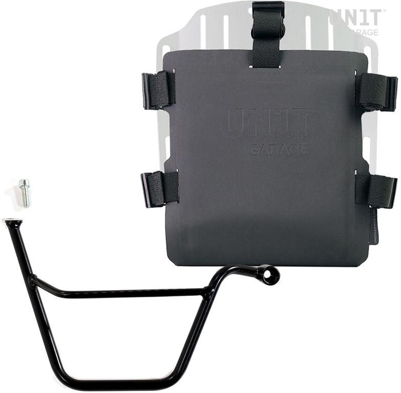 Unit Garage Aluminum bag holder with adjustable front in Hypalon and Quick Release System + subframe | UG007-U000-1005DX