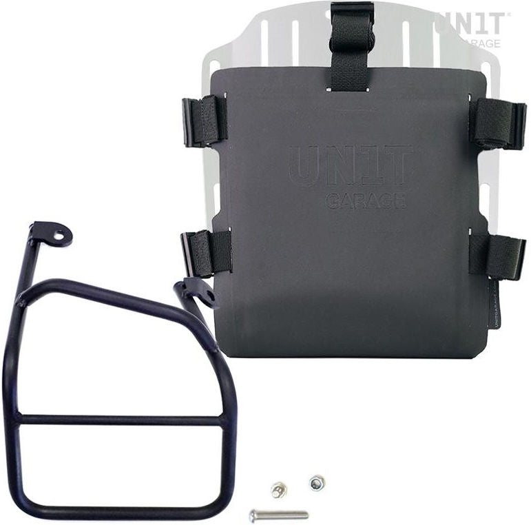 Unit Garage Aluminum bag holder with adjustable front in Hypalon and Quick Release System + subframe | UG007-U000-1010DX