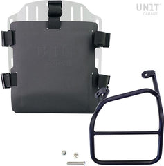 Unit Garage Aluminum bag holder with adjustable front in Hypalon and Quick Release System + subframe | UG007-U000-1010SX