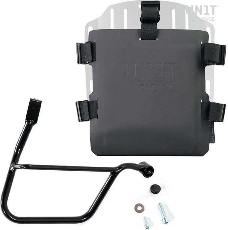 Unit Garage Aluminum bag holder with adjustable front in Hypalon and Quick Release System + subframe | UG007-U000-1013DX