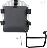 Unit Garage Aluminum bag holder with adjustable front in Hypalon and Quick Release System + subframe | UG007-U000-1019SX