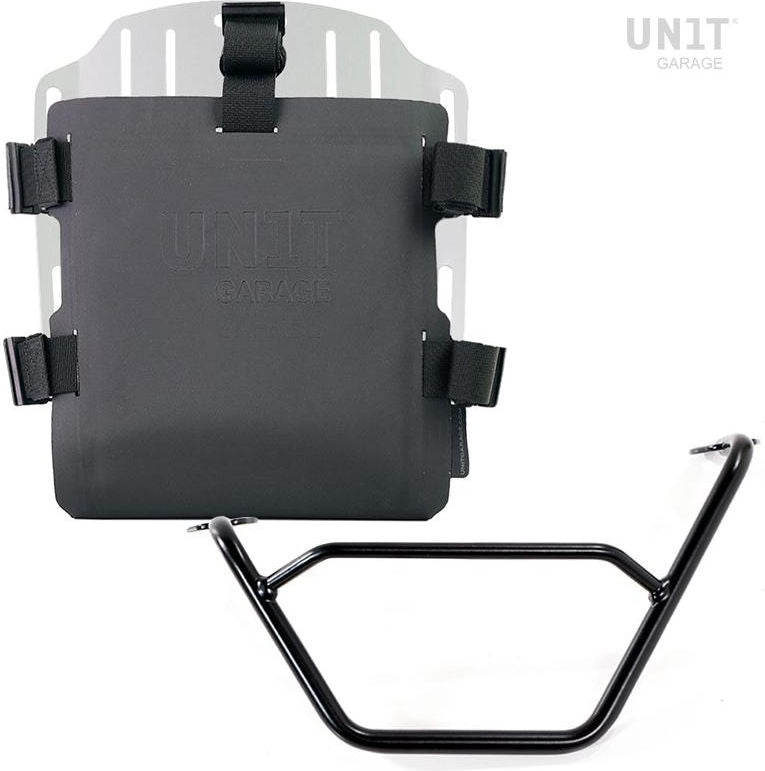 Unit Garage Aluminum bag holder with adjustable front in Hypalon and Quick Release System + subframe | UG007-U000-1901SX