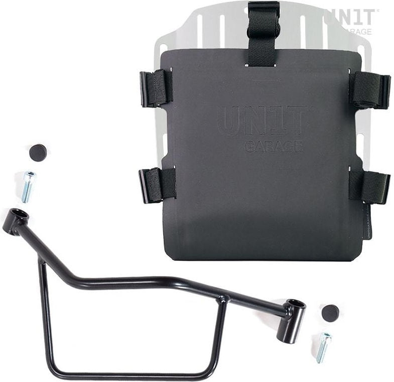 Unit Garage Aluminum bag holder with adjustable front in Hypalon and Quick Release System + subframe | UG007-U000-2101DX