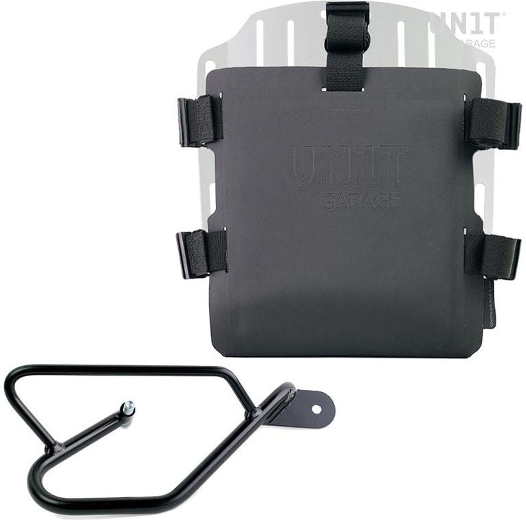 Unit Garage Aluminum bag holder with adjustable front in Hypalon and Quick Release System + subframe | UG007-U000-2250DX