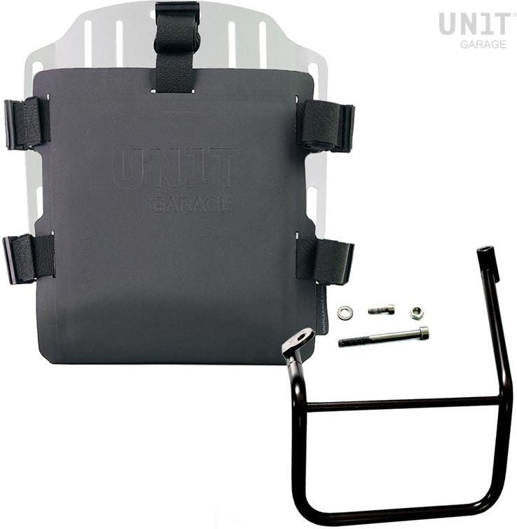 Unit Garage Aluminum bag holder with adjustable front in Hypalon and Quick Release System + subframe | UG007-U000-2253SX