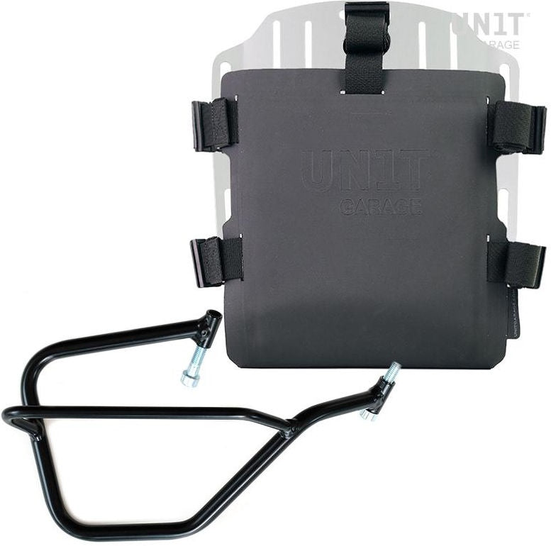 Unit Garage Aluminum bag holder with adjustable front in Hypalon and Quick Release System + subframe | UG007-U000-2504DX
