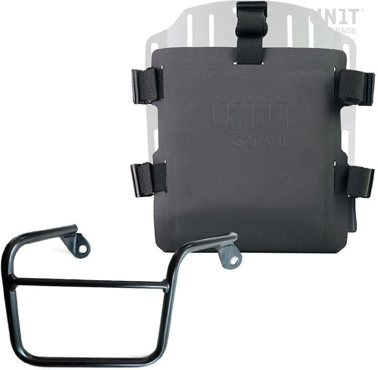 Unit Garage Aluminum bag holder with adjustable front in Hypalon and Quick Release System + subframe | UG007-U000-2600DX