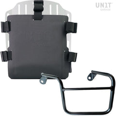 Unit Garage Aluminum bag holder with adjustable front in Hypalon and Quick Release System + subframe | UG007-U000-2600SX