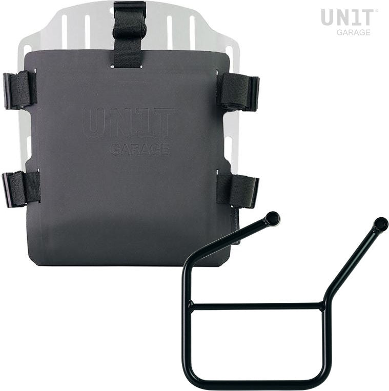 Unit Garage Aluminum bag holder with adjustable front in Hypalon and Quick Release System + subframe | UG007-U000-3007SX