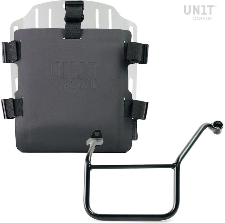 Unit Garage Aluminum bag holder with adjustable front in Hypalon and Quick Release System + subframe | UG007-U000-3208SX