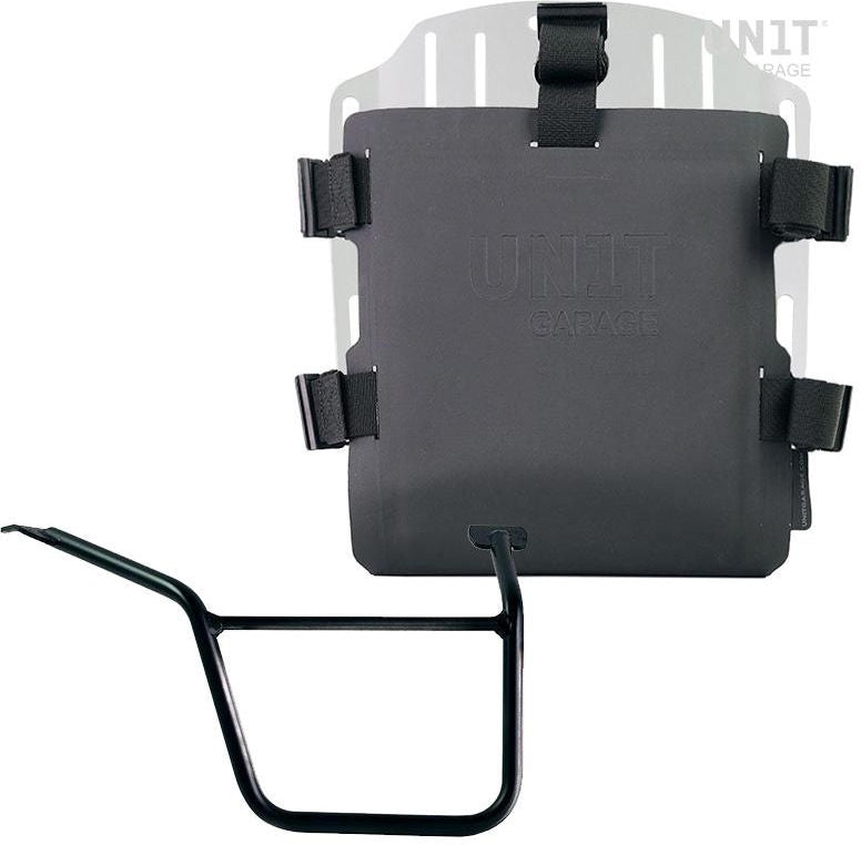 Unit Garage Aluminum bag holder with adjustable front in Hypalon and Quick Release System + Pan America 1250 subframe | UG007-U000-3304DX