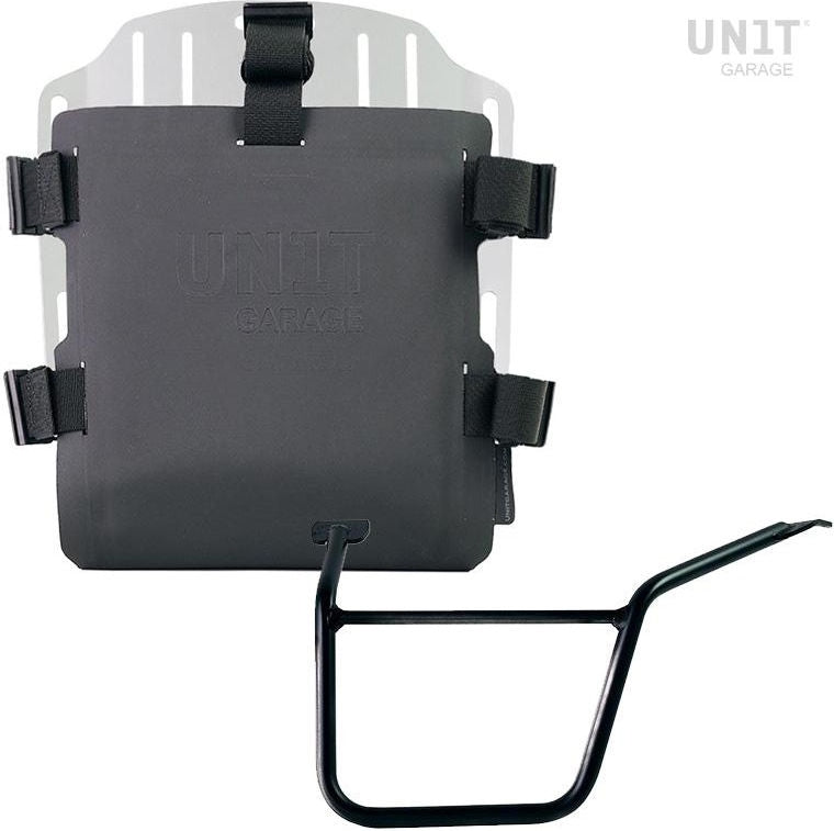 Unit Garage Aluminum bag holder with adjustable front in Hypalon and Quick Release System + subframe | UG007-U000-3304SX
