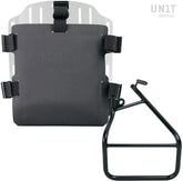 Unit Garage Aluminum bag holder with adjustable front in Hypalon and Quick Release System + subframe | UG007-U000-3320SX