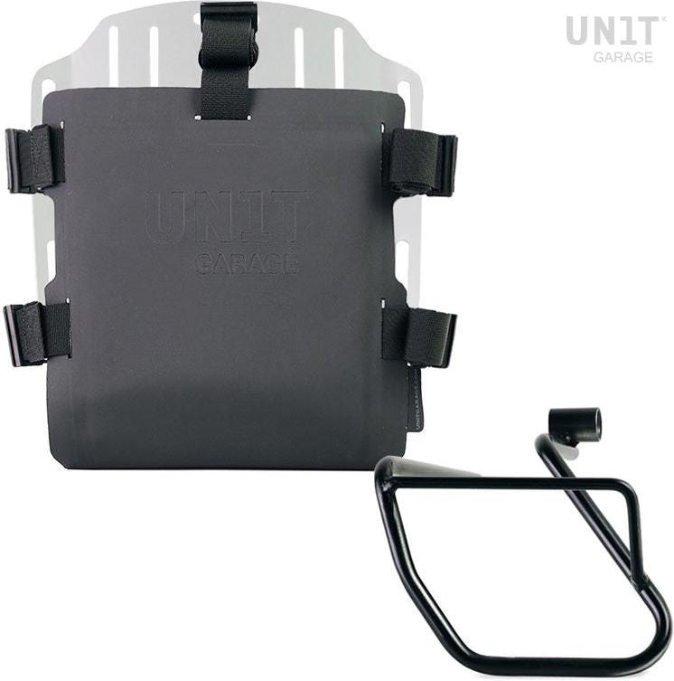 Unit Garage Aluminum bag holder with adjustable front in Hypalon and Quick Release System + subframe | UG007-U000-3700SX