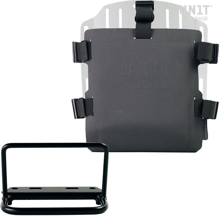 Unit Garage Aluminum bag holder with adjustable front in Hypalon and Quick Release System + subframe | UG007-U000-3800