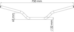 Valtermoto Naked Handlebar High Bend | MN01