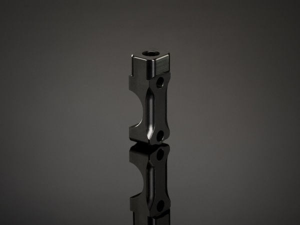 Wunderkind clamping part M10x1,25 for motorcycle mirrror, Black | 100529-F15