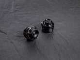 Wunderkind Cover closing plugs for front fork pipes Ø41 mm, Black | 106472-F15