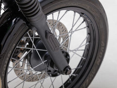 Wunderkind Cover for reflectors sideways Triumph, Blasted, black semi matt | 106474-F24