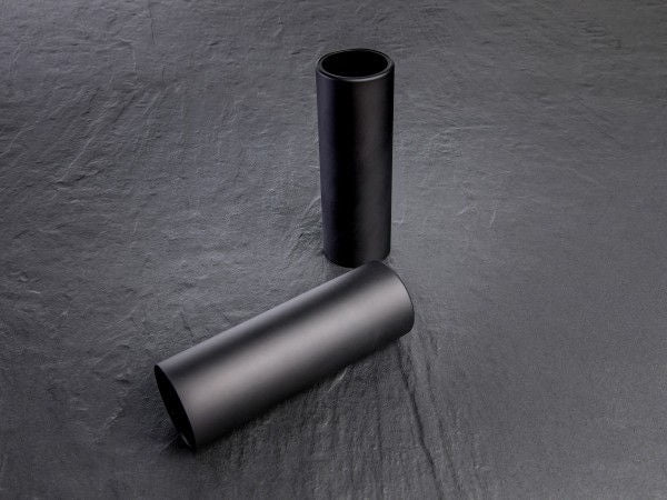Wunderkind Cover front fork pipes BO1Q Ø41 mm, Blasted, black semi matt | 106483-F24