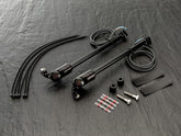 Wunderkind Triumph - Set of struts incl. indicator/taillight & mounting parts, Black shiny coated | 106537-F26