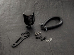 Wunderkind Fluid reservoir WK, 26 ml, exit 90° - connection turnable, Black | 106634-F15