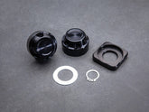 Wunderkind Cover rear wheel axis left & right side, Black | 106650-F15