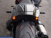 Wunderkind LED indicator/taillight housing with Kellermann Atto DF, Black | 106703-F15
