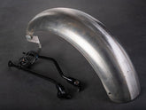 Wunderkind Metal fender for rear wheel incl. indicator/taillight combination & mounting material, Black shiny coated | 106735-F26