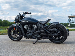 Wunderkind Bobber seat, adjustable, incl. convering for Bobber fender, Black | 106737-F15