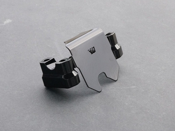 Wunderkind Handlebar riser 30 mm with cover steering head, Black shiny coated | 106743-F26