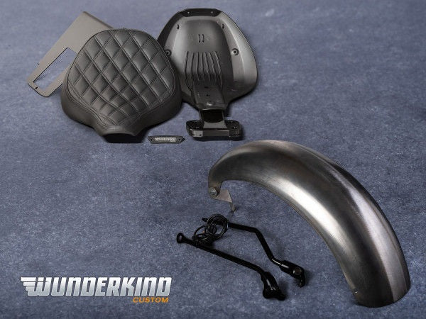 Wunderkind KIT Heckumbau "NEWCHURCH THREE", Black shiny coated | 106756-F26
