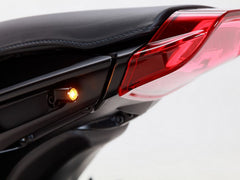 Wunderkind Integrated LED rear turn signal, E-approved, Black | 106853-F15