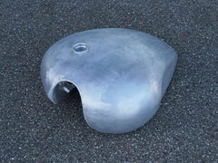 Wunderkind Aluminium gas tank Bigger Bobber® compl., Raw | 106874-F33
