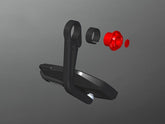 Wunderkind Handlebar ends for bar end mirror FTR models, Black | 106879-F15