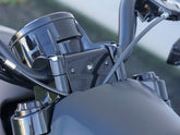 Wunderkind Cover cable steering head, Black shiny coated | 106982-F26