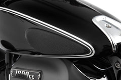 Wunderlich tank protection pad Classic - Two-part - black | 10018-002