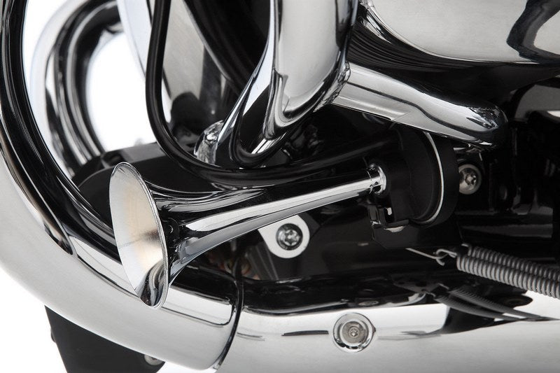 WUNDERLICH Two-tone fanfare horn - chromed | 11830-000