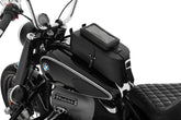 WUNDERLICH leather bag set CLASSIC for tank rails - black | 11850-000