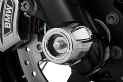 WUNDERLICH Sliders axle protection pads - front - chromed | 11890-000