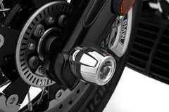 WUNDERLICH Sliders axle protection pads - front - chromed | 11890-000