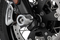 WUNDERLICH Sliders axle protection pads - front - chromed | 11890-000