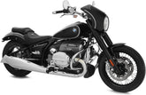 Wunderlich cockpit fairing »Rock ’n‘ Roll« - Blackstorm Metallic - white striped | 18000-012
