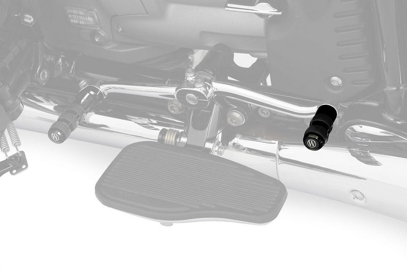 WUNDERLICH R 18 gear-shifter extension for models with kickboard - rear - black | 18200-212