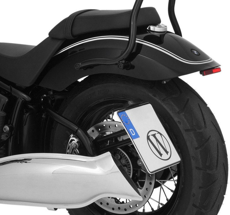 WUNDERLICH LOW tail conversion with indicator bracket - M5 Screw thread - black | 18555-002