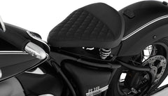 Wunderlich Swinging Saddle »RockBob« with original tail - Genuine leather - black | 18700-013