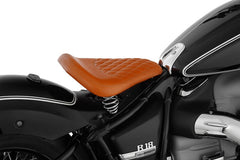 Wunderlich Swinging Saddle »RockBob« with original tail - Genuine leather - brown | 18700-014